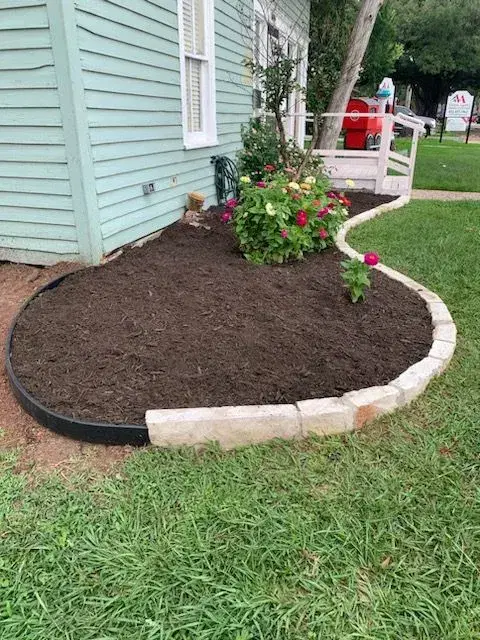 After soil mulching