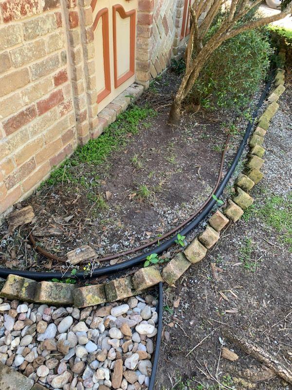 Before soil mulching