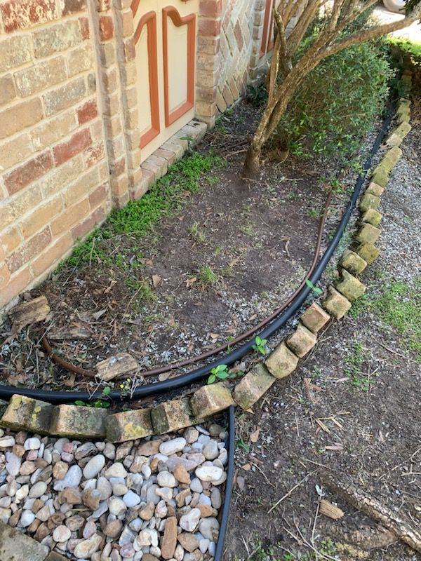 Before soil mulching