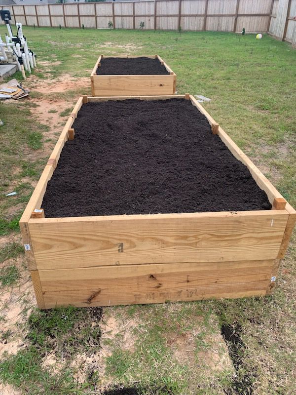 After soil mulching